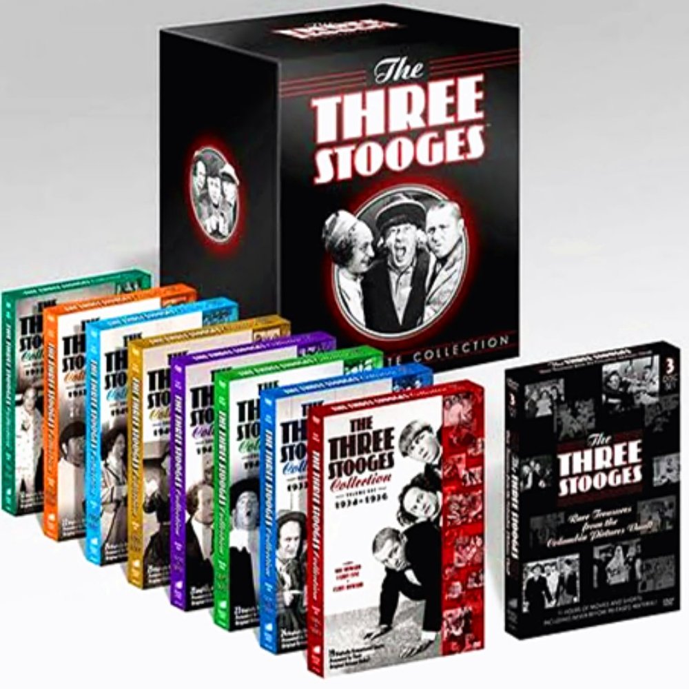 The 3 Three Stooges Complete TV Series Ultimate Collection Anthology NEW DVD SET